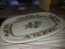 Ancien plat rectangle/Antike rechteck Teller VILLEROY& BOCH