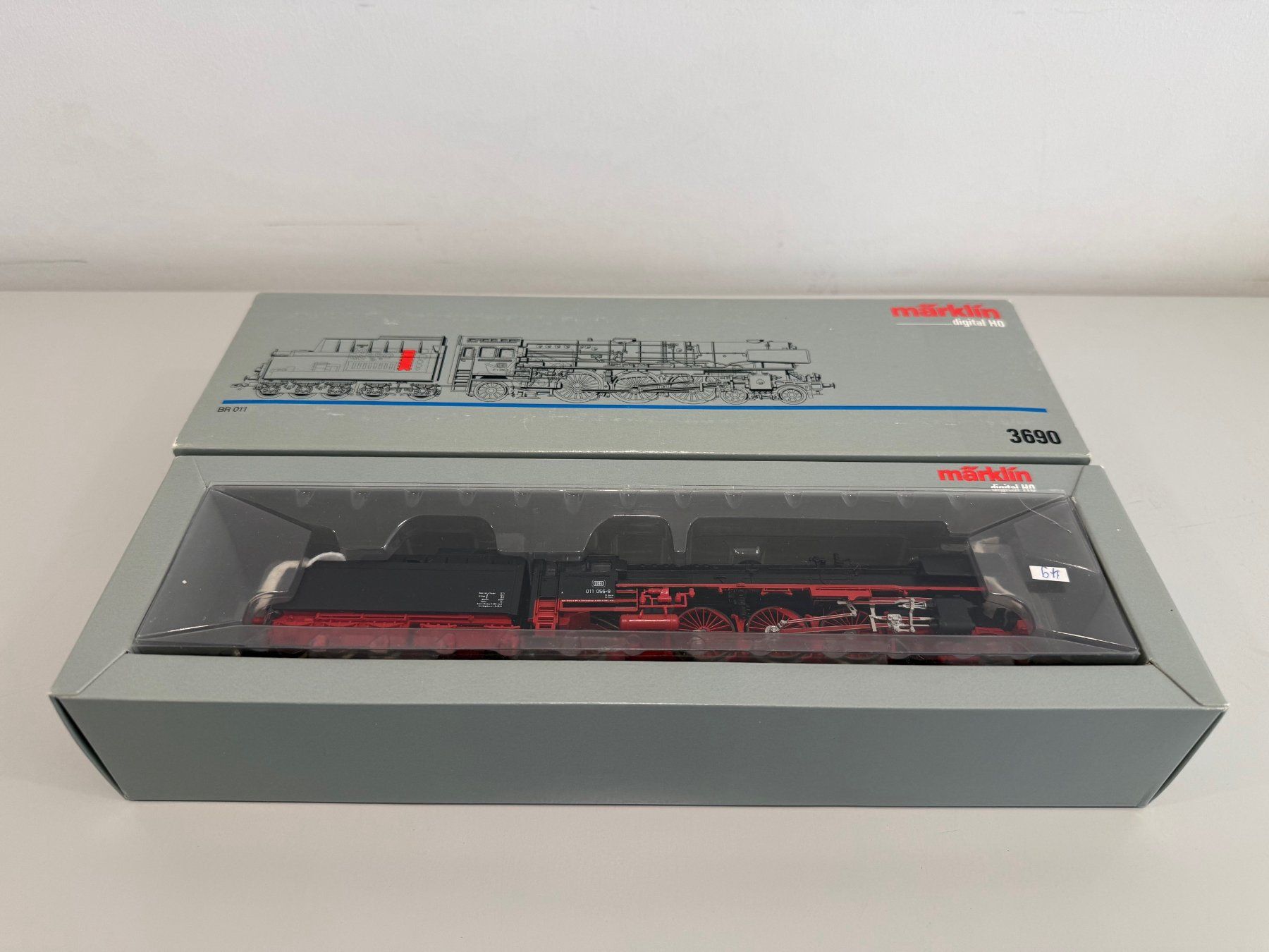 Märklin Modelleisenbahnen: Dampflokomotive BR 011 der DB – Neu (gemäss Beschreibung) aus Oftringen von Pgi