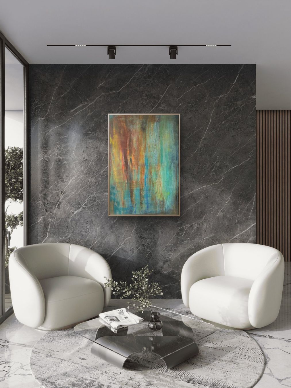 Dipinti: Abstract art for sale 80x60 cm – Nuovo e nell'imballaggio originale da Beinwil am See venduto da Superchance 6
