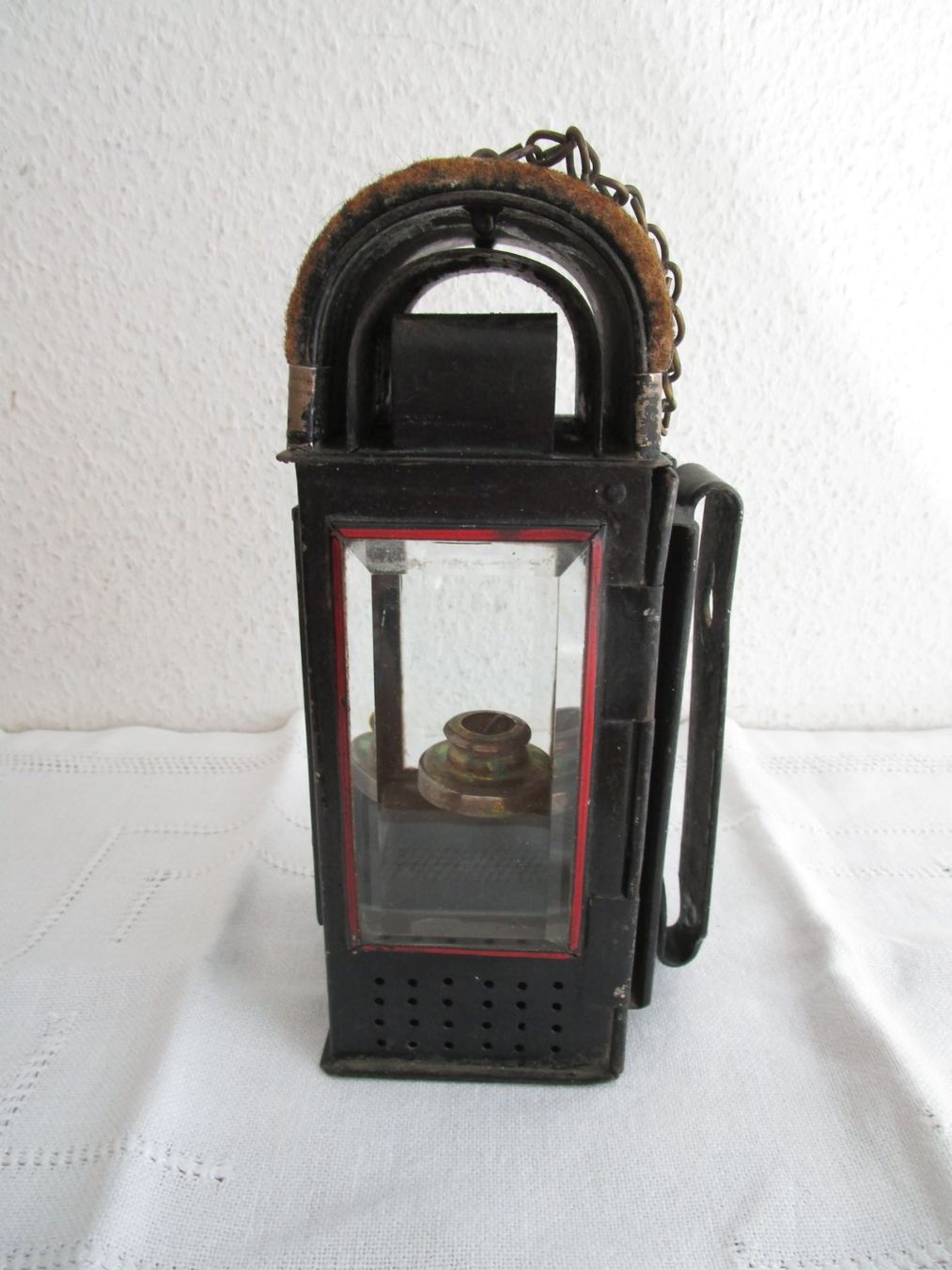 Lampade: Alte Militär Karrenlampe – Usato da Binningen venduto da mondoantico 3