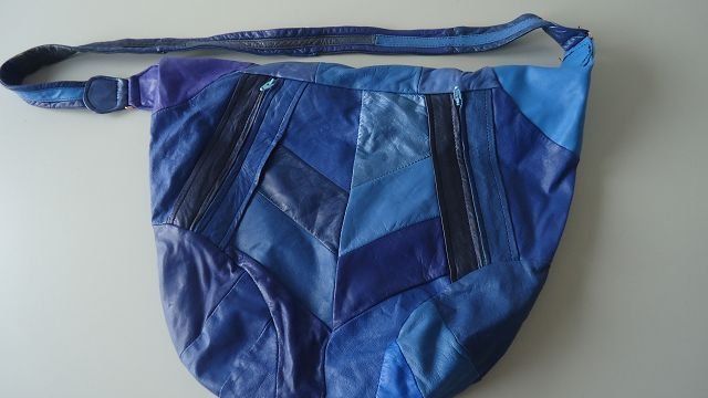 Taschen für Damen: Blaue Ledertasche - Vintage - Handtasche – Neu (gemäss Beschreibung) aus Ergisch von Haemmerli59 3
