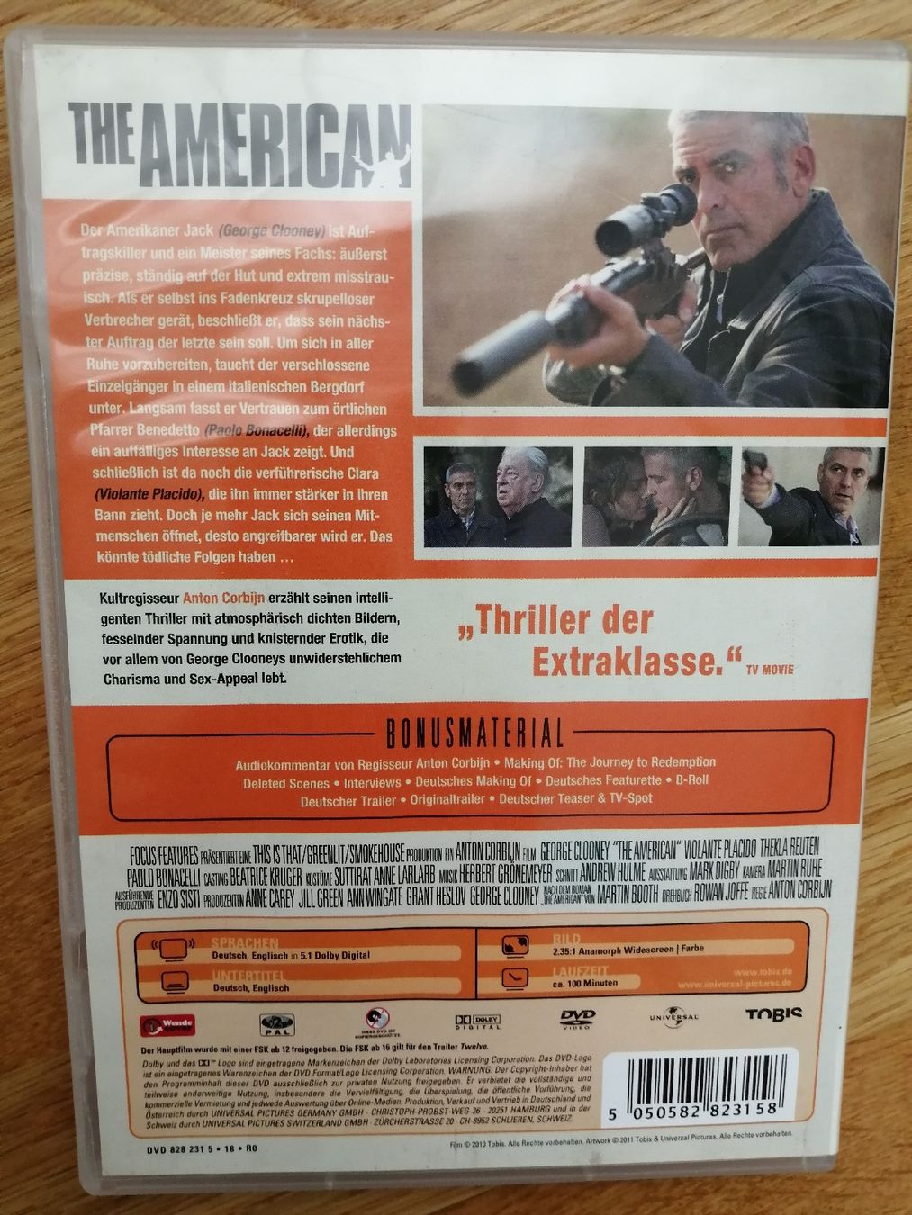 Tous les DVDs: The American, DVD – D'occasion à Windisch par mer_6cjk 1