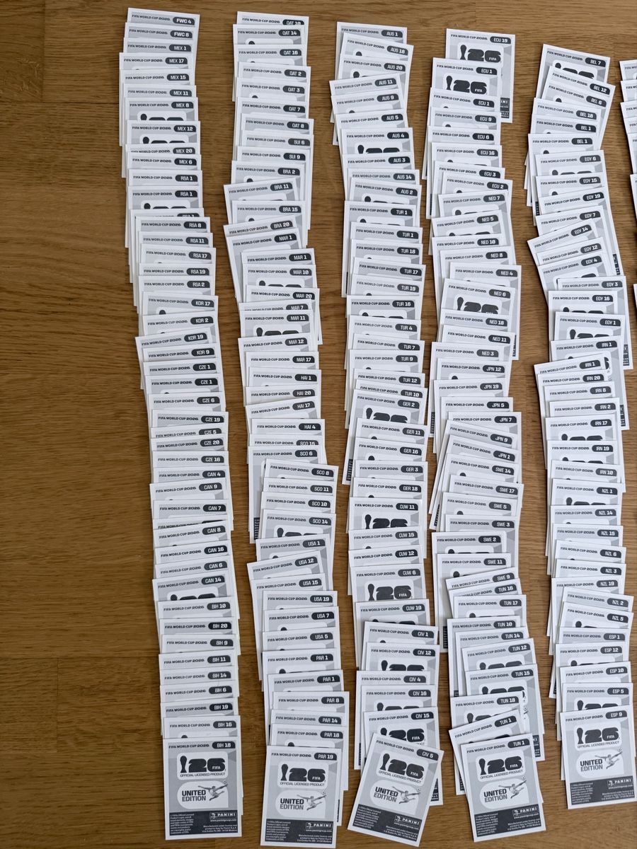 Panini Carte collezionabili: Panini WM 2026 348 Stcker Bilder – Nuovo (secondo la descrizione) da Basel venduto da Xela86 1