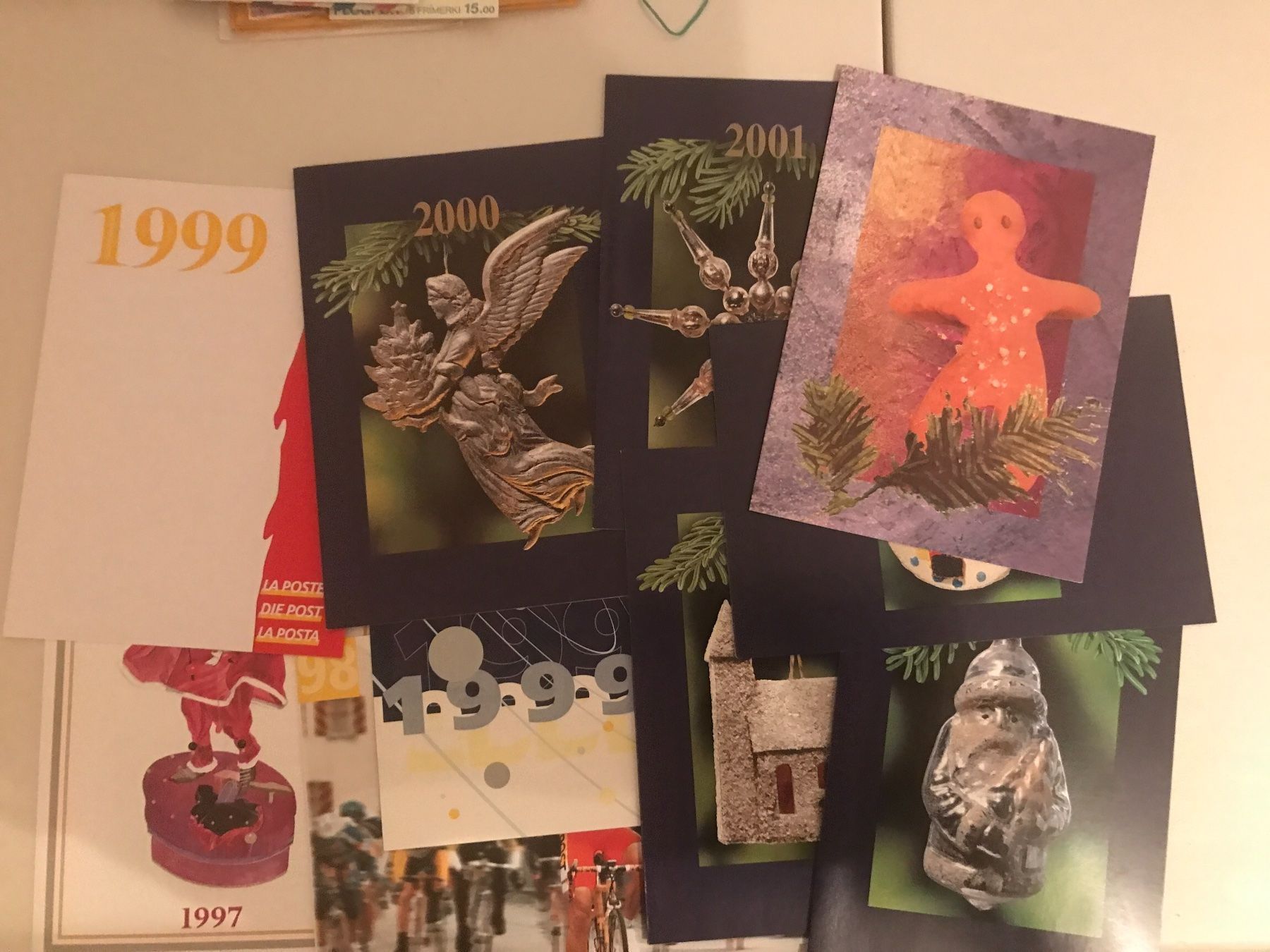 Tutti i francobolli: 62 Weihnachtskarten PTT (3000-78) – Usato da St.Gallen venduto da Bigdisch 4