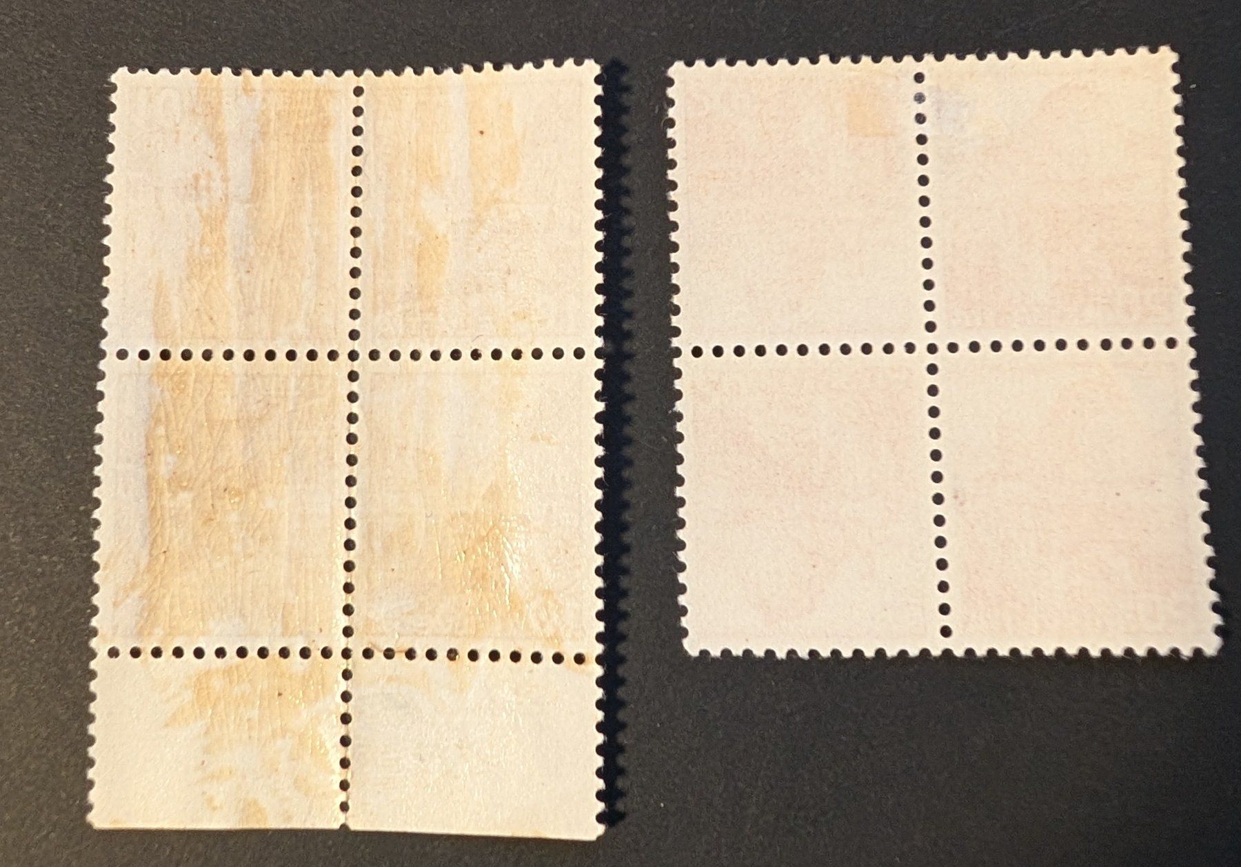 Alle Briefmarken: Kehrdruck 4er Block K37 + K35y – Gebraucht aus Allschwil von odracir_philipp 1