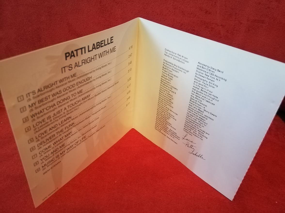 CD: Patti LaBelle CD It's alright – Usato da Zofingen venduto da noise123 3