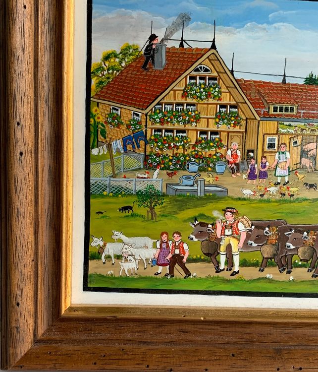 Anna Staub (1942) Appenzeller Gemälde Kaufen auf Ricardo