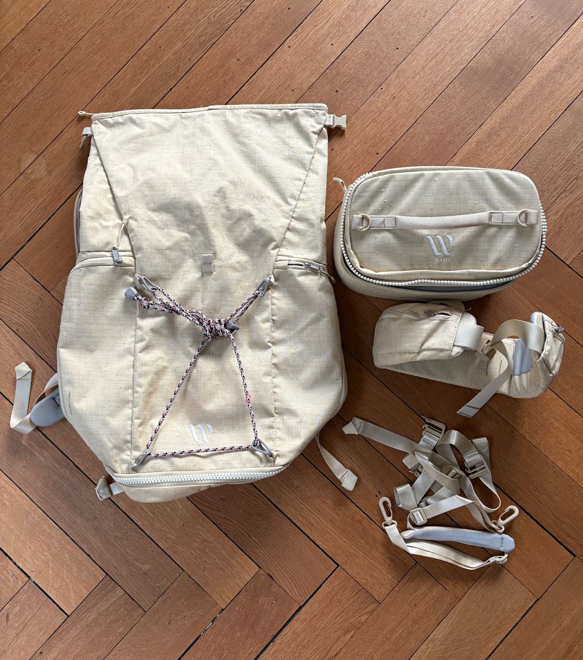 Zaini: WAYKS BERLIN - Travel Backpack Original Set – Usato da Zürich venduto da triangular
