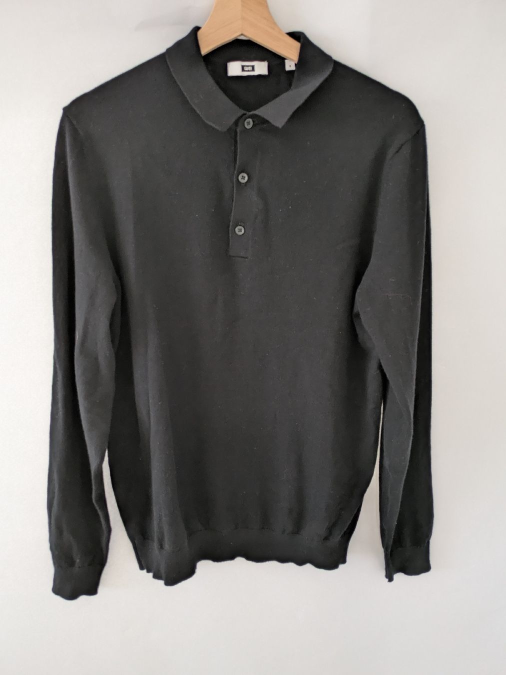 Pulls & Sweat-shirts: WE Polo-Pullover, Schwarz, Gr. S – D'occasion à Rorschach par joh_v2y2 1