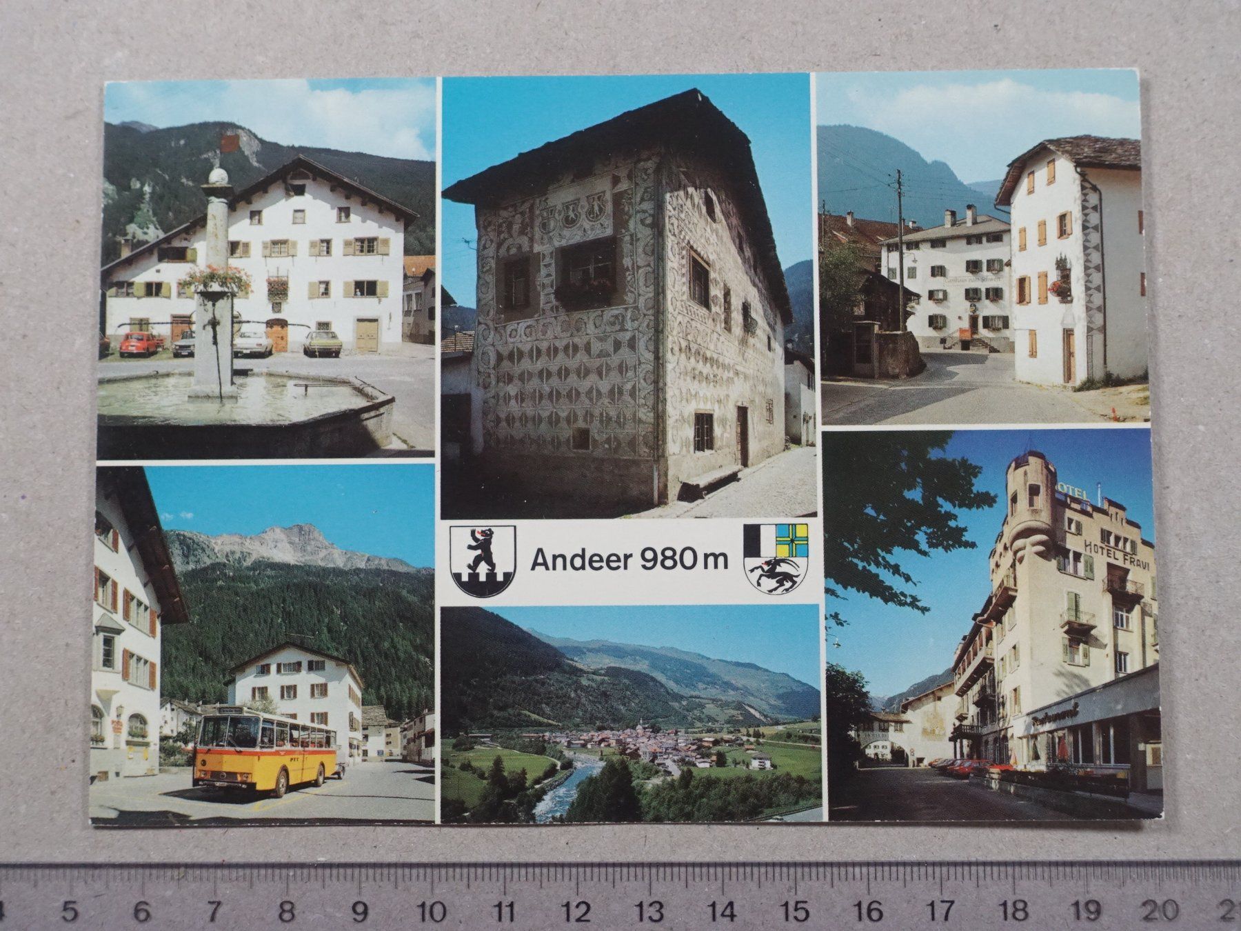 Ansichtskarten: Andeer, an der San Bernardino Route – Gebraucht aus Lenzburg von fh1