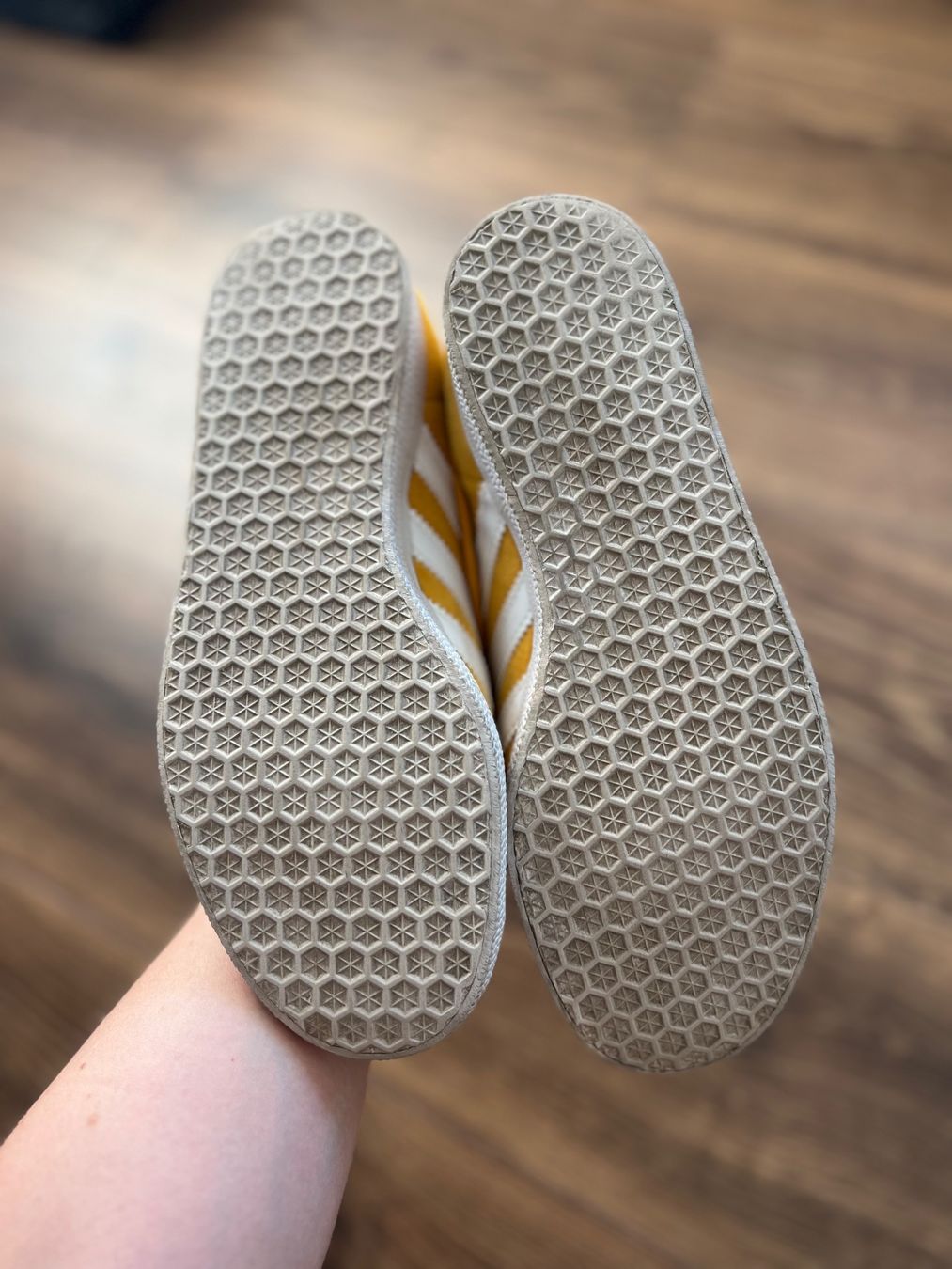 Adidas Scarpe da uomo: ADIDAS Gazelle echtes Wildleder gelb – Usato da Bassersdorf venduto da m.vontobel 2