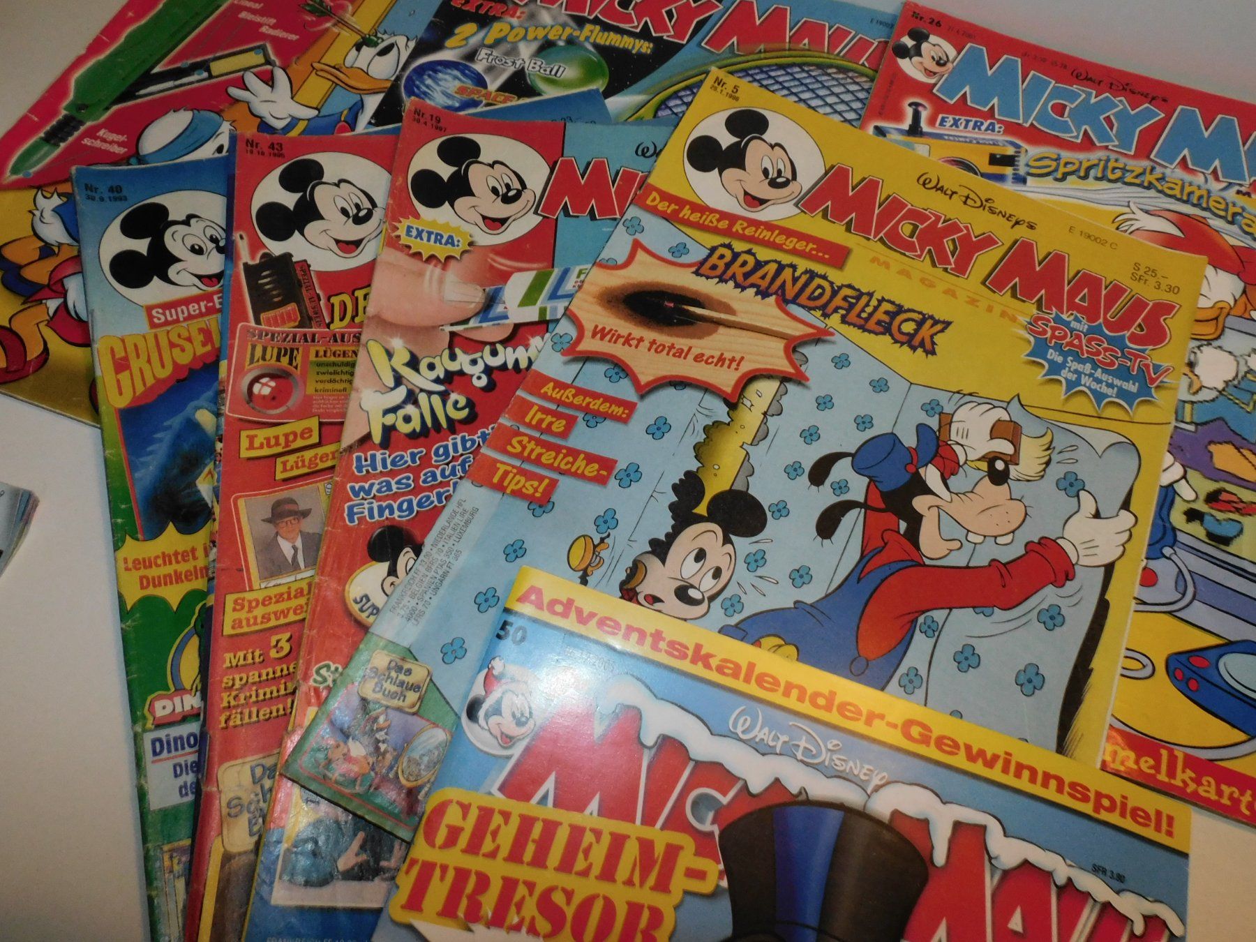 Fumetti: Comic 10 Micky Maus Hefte -  alte Comic Hefte   gebaucht – Usato da Sursee venduto da 76 8