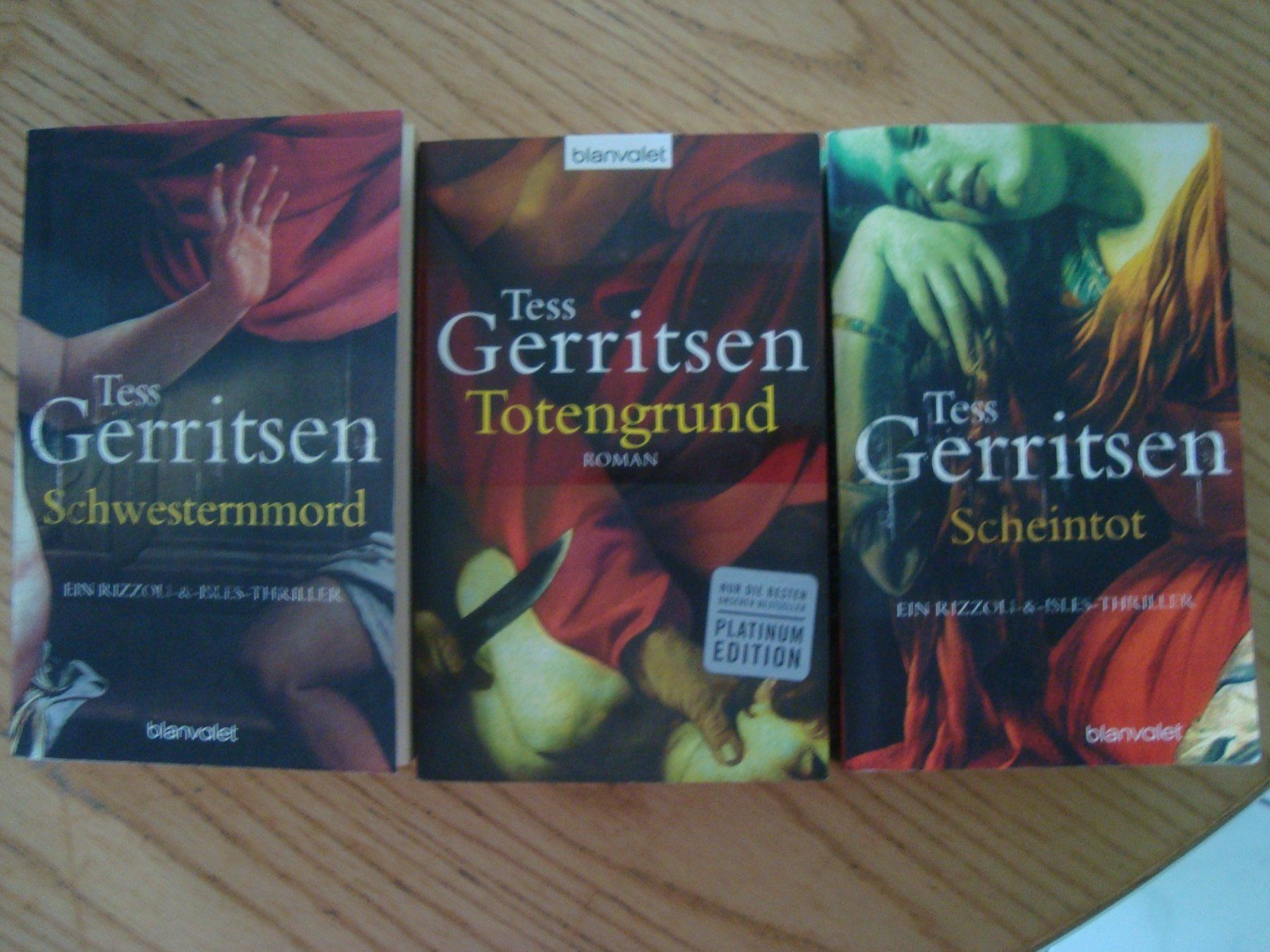 Libri: Tess Gerritsen (3 Bücher) – Usato da Aesch LU venduto da wysshan