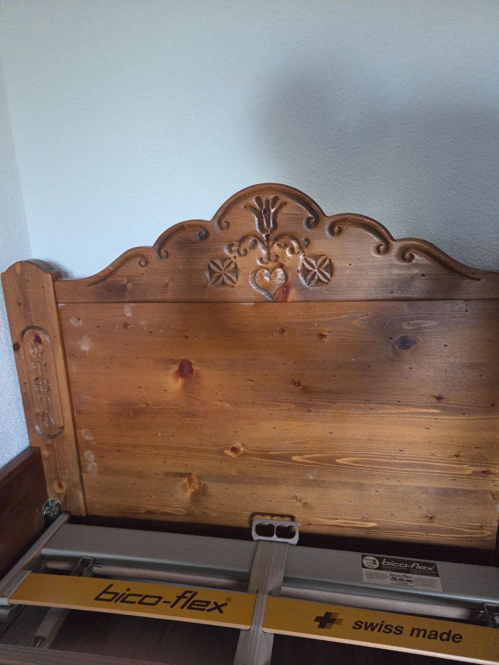 Letti: Einzelbett aus Holz – Usato da Zürich venduto da bas_22bj 3