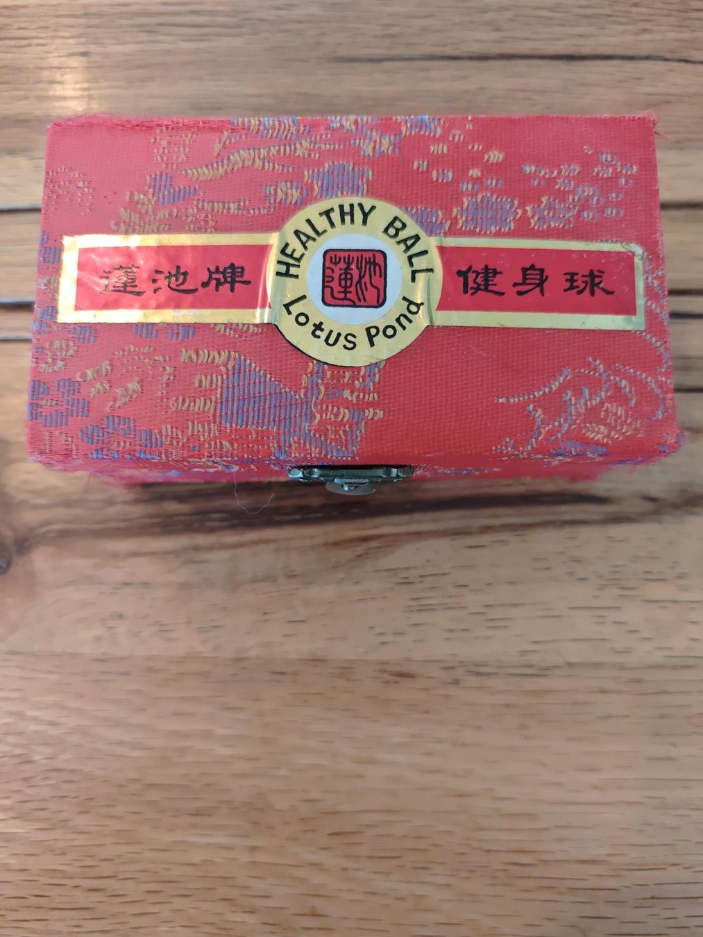 Massagegeräte: Chinesische Baoding Klangkugeln Lotus Pond mit Box – Gebraucht aus Wettingen von ivo85ri