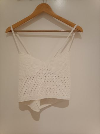 MNG Top, Grösse M, Weiss, ideal für den Sommer!