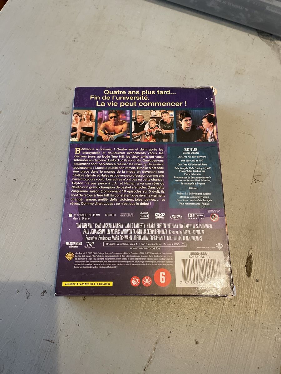 Tutti i DVDs: DVD les frères Scott saison 5 – Usato da moudon venduto da faucheur2 1