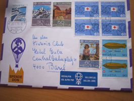 Ballonposto 1975 Stempel Brissago