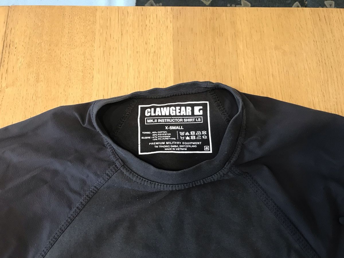 T-Shirts: Clawgear Instruktor Shirt LS XS – Gebraucht aus Thalheim von Twity 2