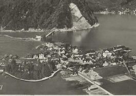 Stansstad NW siehe Seerosenweg altes Hotel Acheregg 1935