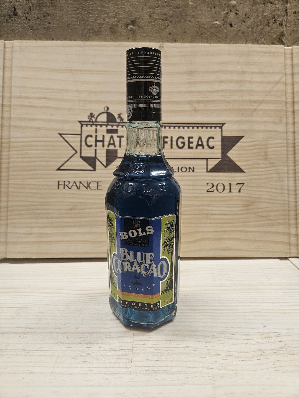 Bevande alcoliche: Blue Curaçao Bols  – Nuovo e nell'imballaggio originale da Zofingen venduto da WouterSamwel