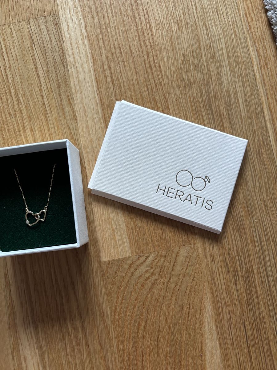 Catenine: Goldkette mit zwei Herzen – Nuovo (secondo la descrizione) da Bern venduto da Elena_M 1