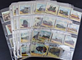 1934 SCHIENEN WUNDER COMPLETE 300 TRAIN CARDS SET GARBATY