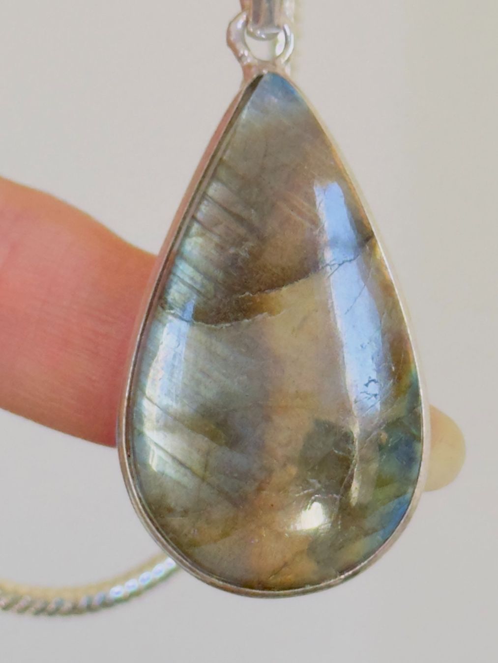 Catenine: Labradorite necklace – Nuovo e nell'imballaggio originale da Genève venduto da AGBERG 4