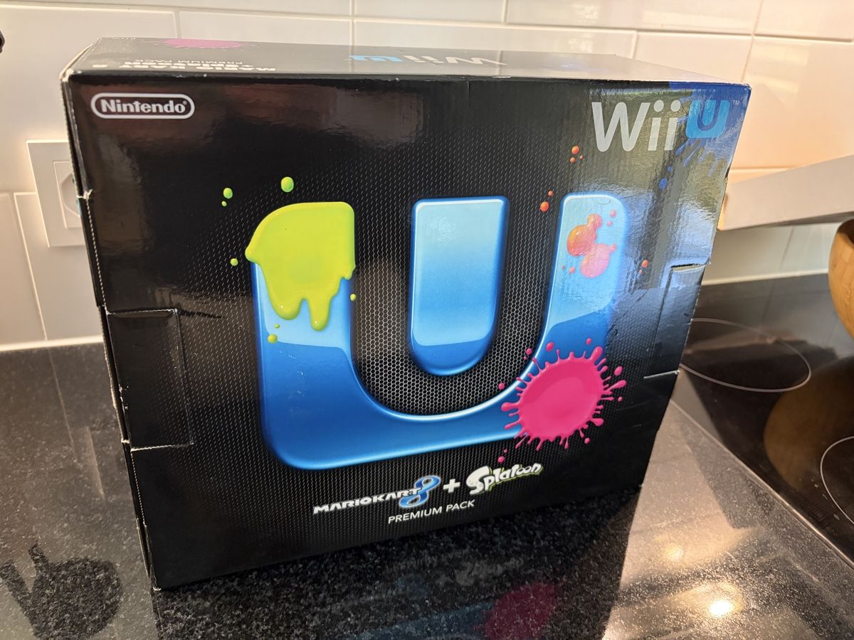 Nintendo Console: Wii U Mario Kart 8 + Splatoon Premium Pack (description!) – Difettoso da Pully venduto da FunkyGames 1