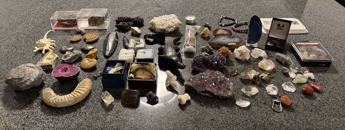 Minerali & Pietre curative: Fossilien- und Mineraliensammlung – Usato da Wittenbach venduto da RRoman 1