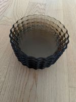 Braune Vintage Glas Schale, perfekt für den Herbst!