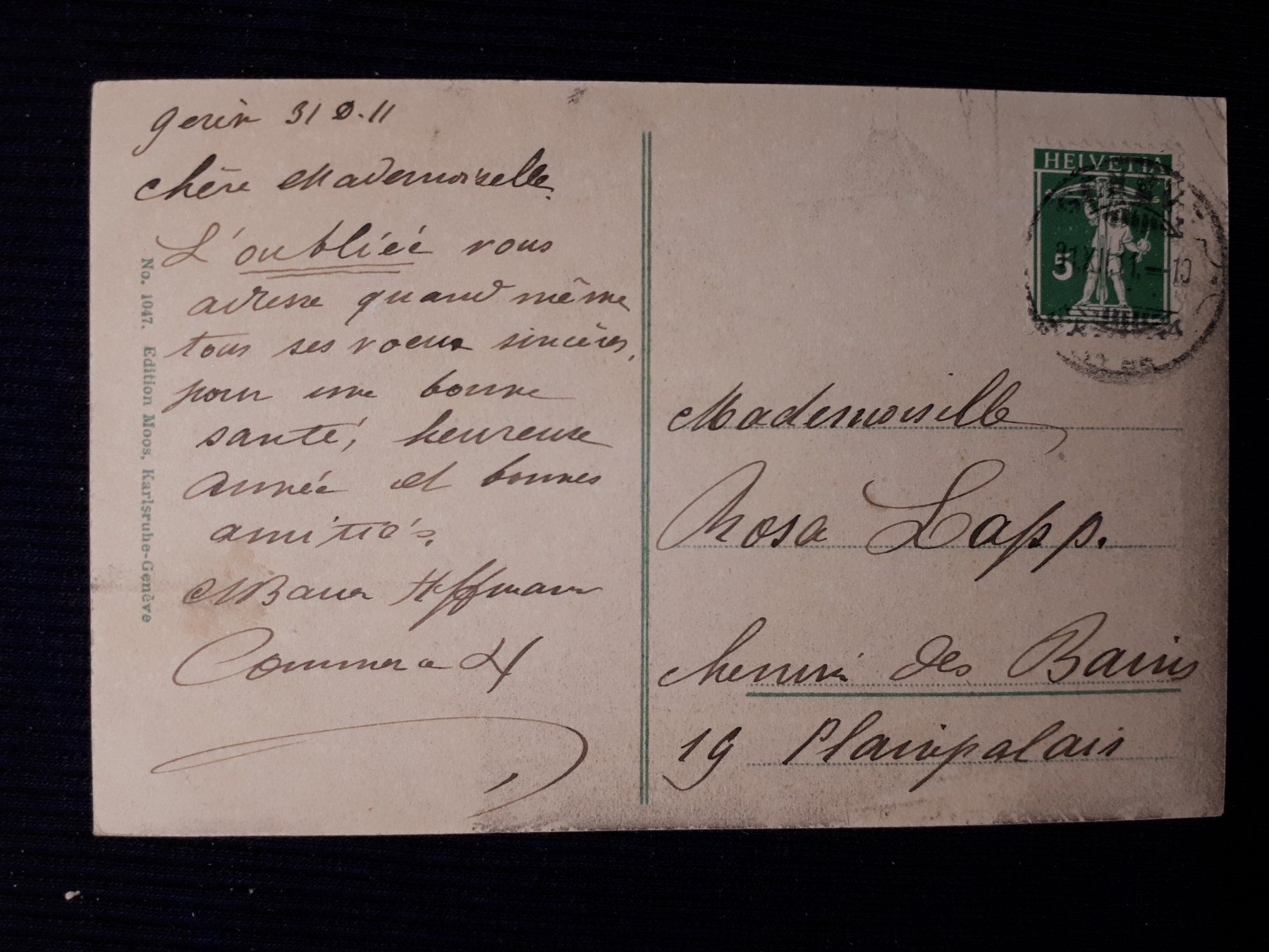 Cartes postales: CHILLON 1911 – D'occasion à Ponto Valentino par giorgia06 1