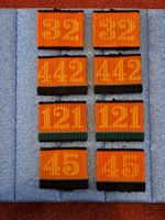 4 paar Teritorialtruppen Patten