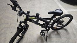 Kinderfahrrad / Kindervelo 20 Zoll Rockrider schwarz