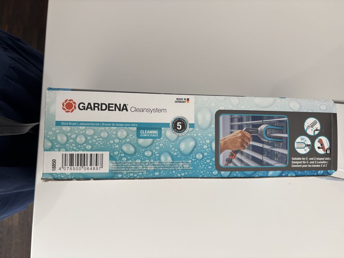 Gardena Altro per la casa: Gardena Cleansystem Jalousien-Bürste – Usato da Gutenswil venduto da claleo75 5