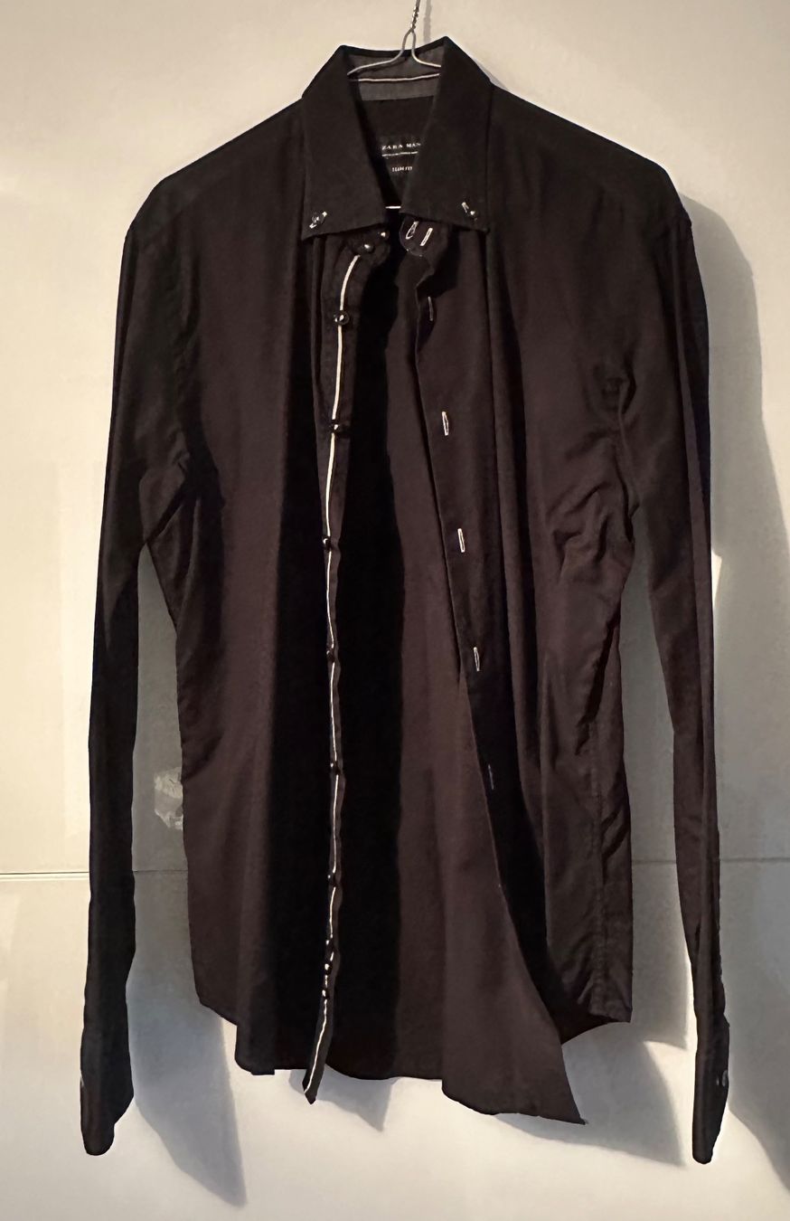 Zara Camicie: langarm Hemd schwarz - ZARA MAN – Usato da Zürich venduto da Jony2003