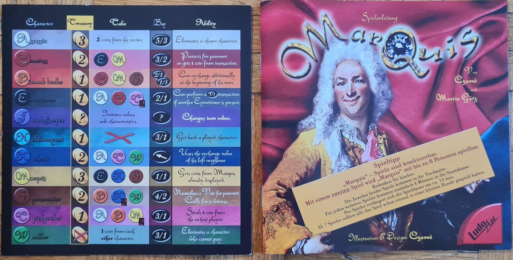 Giochi: Brettspiel "Marquis" – Nuovo (secondo la descrizione) da Zürich venduto da Desmond01 2