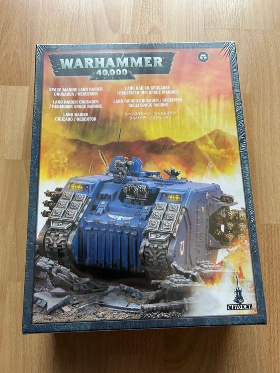 Warhammer 40000 Space Marines Land Raider (Neu und originalverpackt) in ...