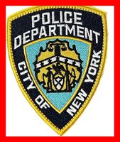 New York Police Departement Aufnäher Badge Polizei Patch
