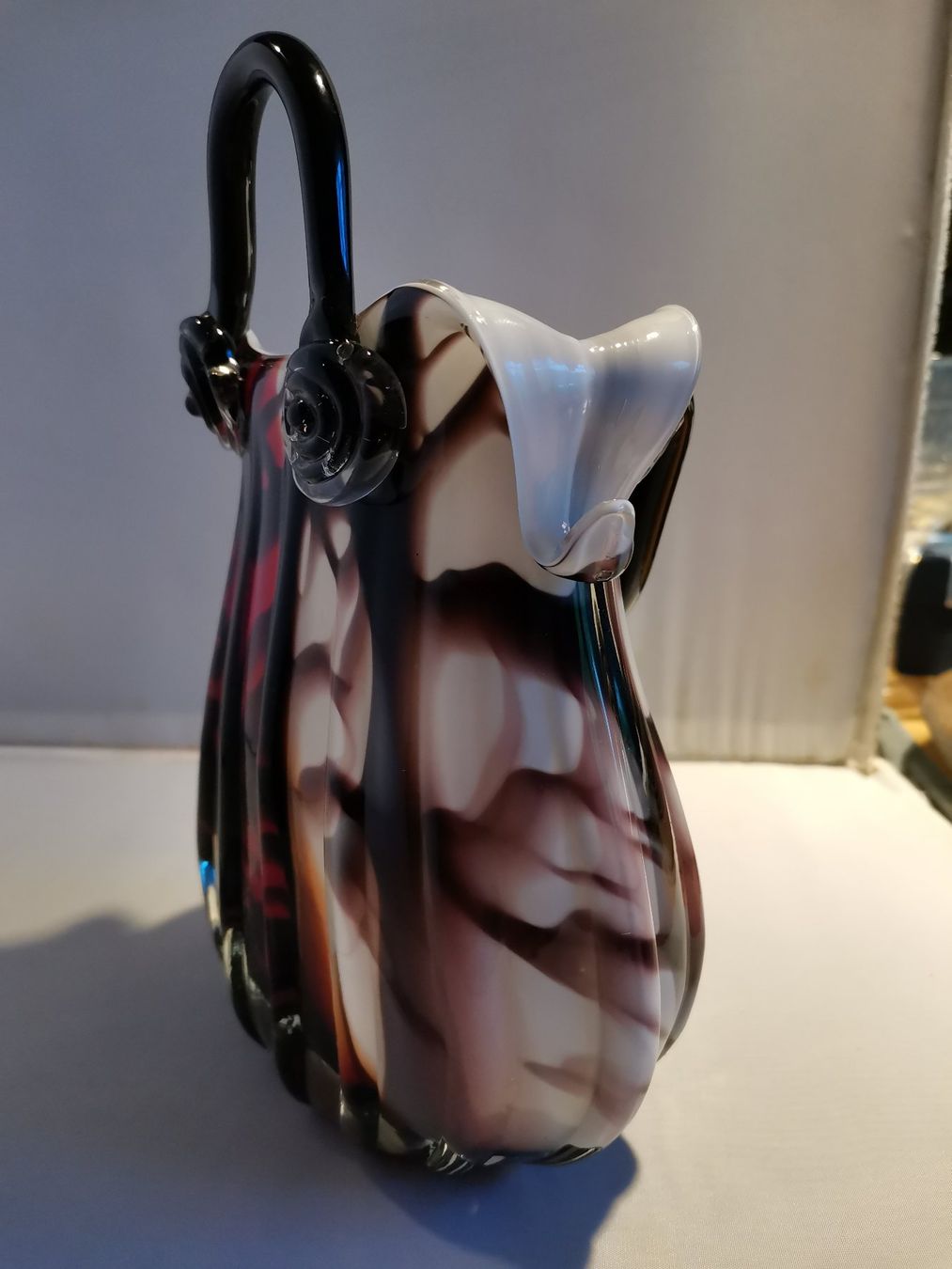 Murano Vasi & Recipienti: Murano Vase Glashandtasche – Usato da Suhr venduto da Brocki-Suhr 2