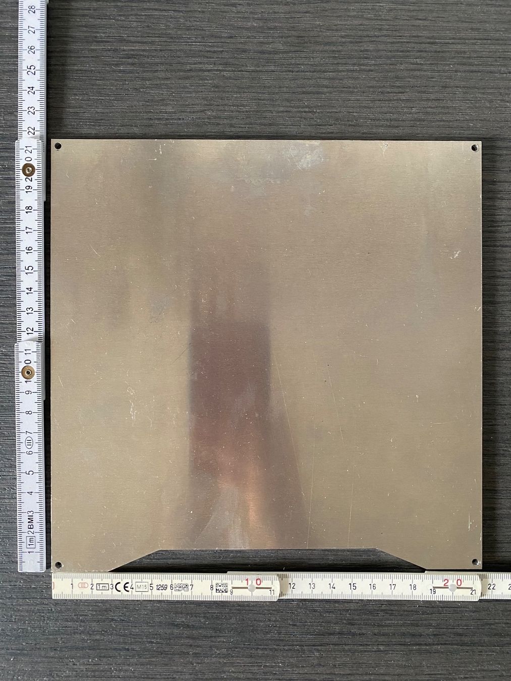 3D Drucker: Aluminium bed Plate 216x216x3mm – Neu (gemäss Beschreibung) aus Montreux von Space_koaster