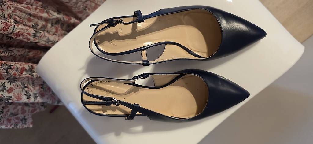 Scarpe da donna: Navyboot pumps dunkelblau – Usato da Wolfhausen venduto da LoukAudio 1