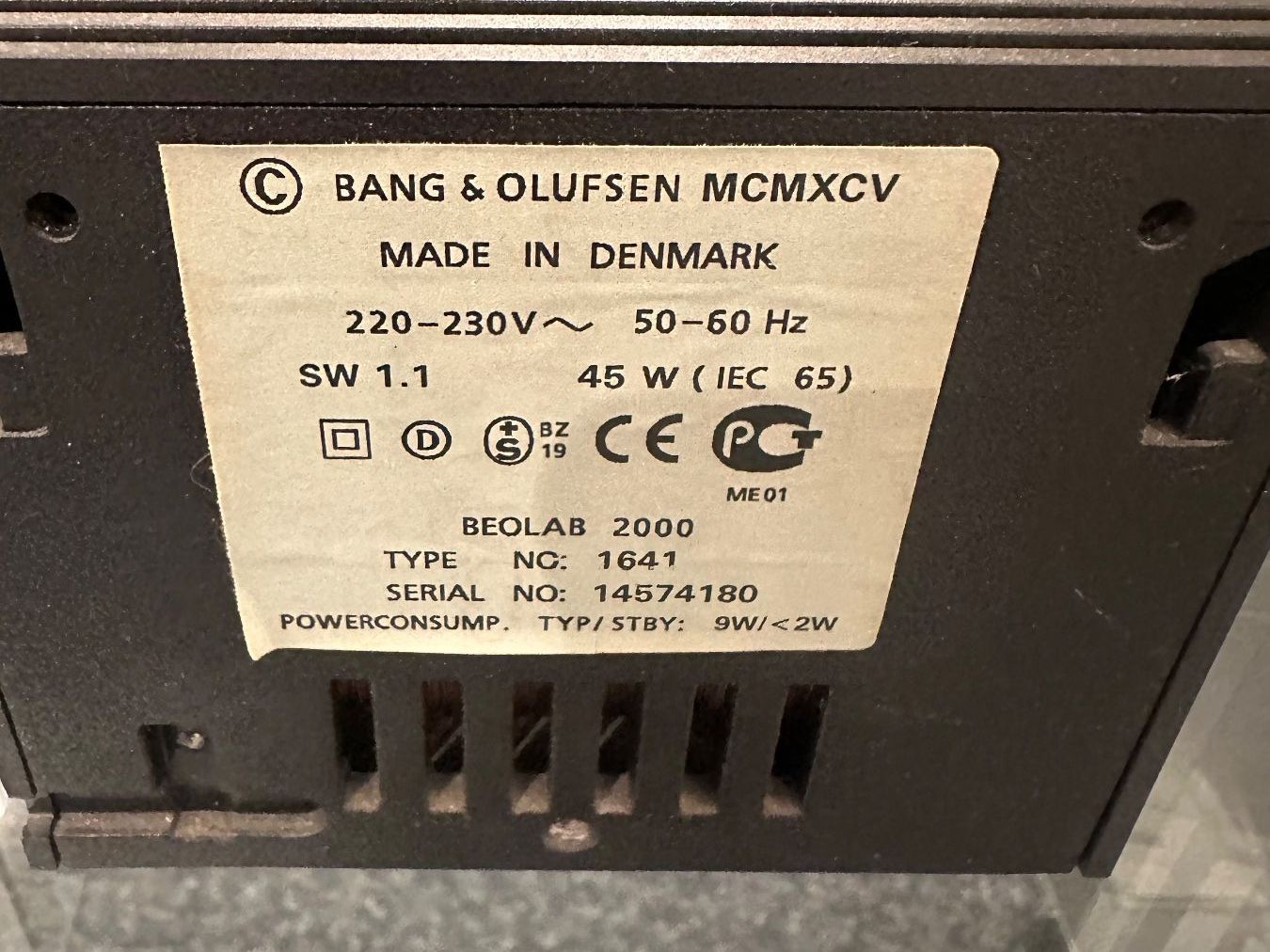 Bang & Olufsen Lautsprecher: Bang & Olufsen beoLab 2000 – Defekt aus Aarau von Bollaar 5
