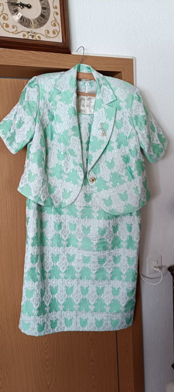 Vestiti: NEUE 2 Tlg KLEID  48. – Nuovo (secondo la descrizione) da Burgdorf venduto da may52 1