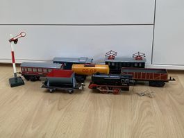 Modelleisenbahn Western Germany, Hugo Switzerland mit Zubehö