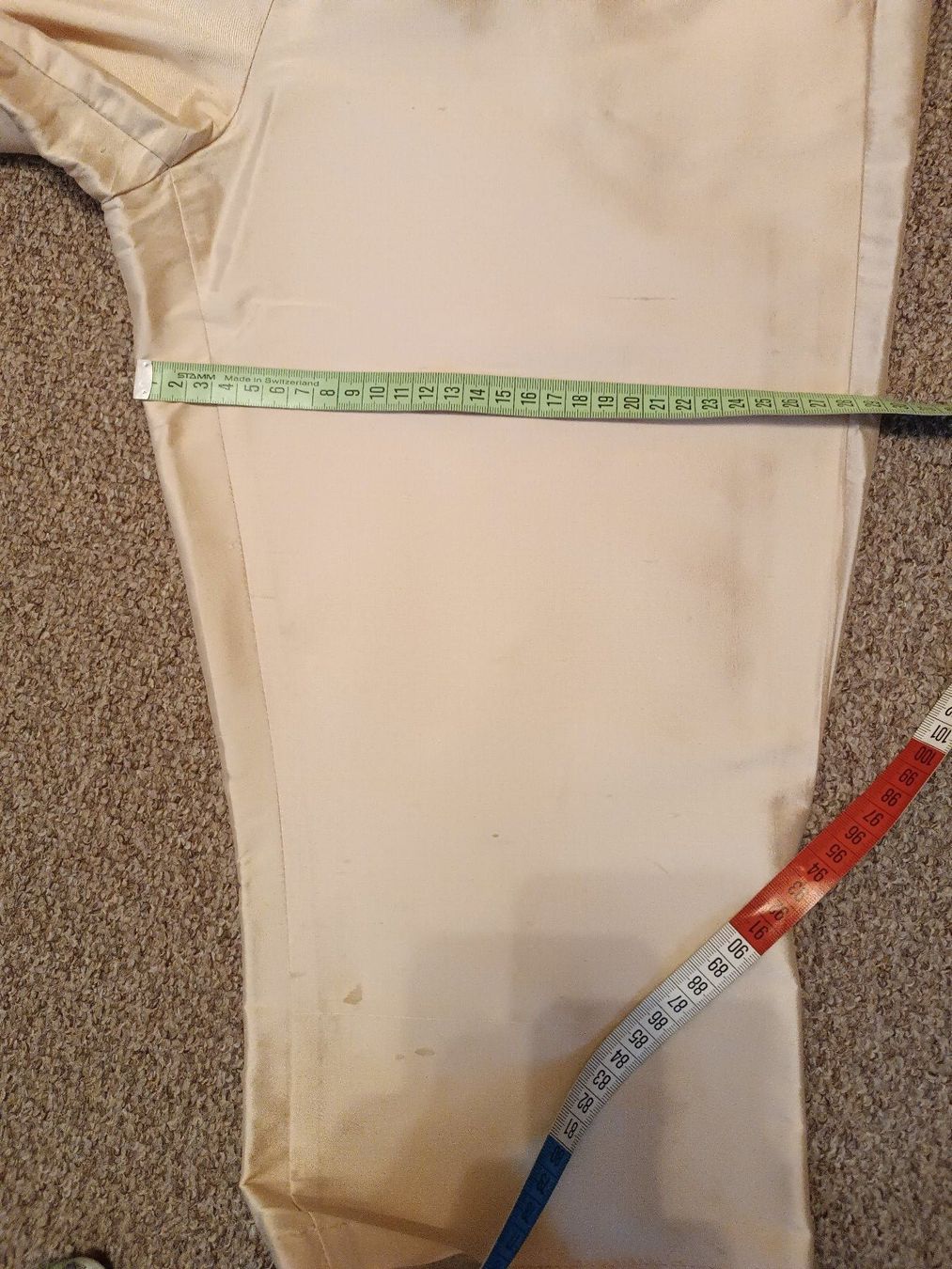 Pantaloni: Seidenhose Capri Damen Beige – Nuovo (secondo la descrizione) da Horn venduto da sonjamenzi 4