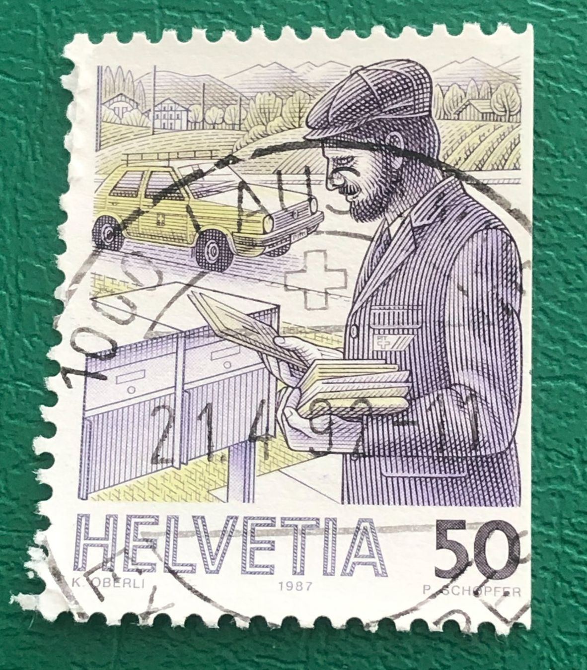 Alle Briefmarken: CH Briefmarken Vollstempel    – Gebraucht aus Aarau von Billa007