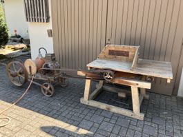 Brennholz-Fräse mit Elektromotor