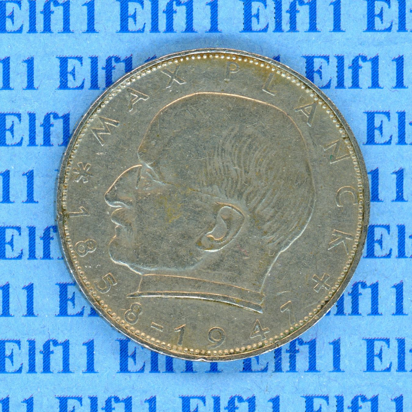 Tutti le monete: DEM___2.00 1960J Planck ss-vz 2 Deutsche Mark – Usato da Widnau venduto da Elf11 1
