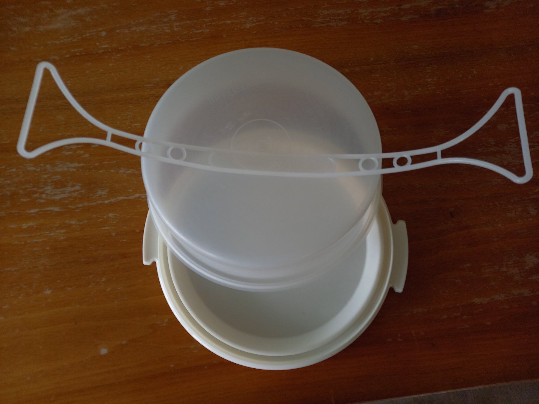Tupperware Contenitori & Simili: Tupperware Tortenbehälter, Tortentransport, 23 cm – Usato da Luzern venduto da latinaluna 1